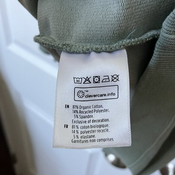 Tentree Oversized French Terry Hoodie Pullover Dress Womens M Eco Outdoor - Picture 4 of 7